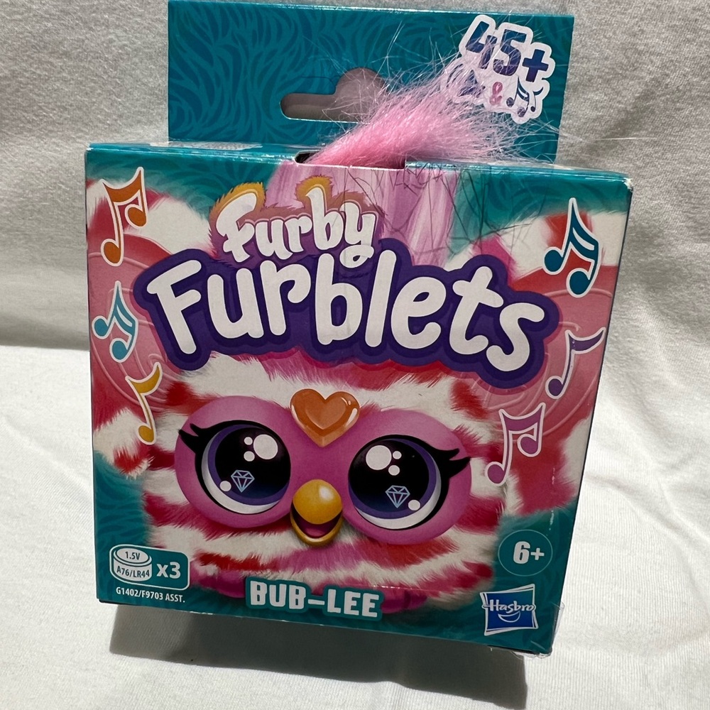 Furby Furblets BUB - LEE Mini Electronic Plush Toy - BRAND NEW